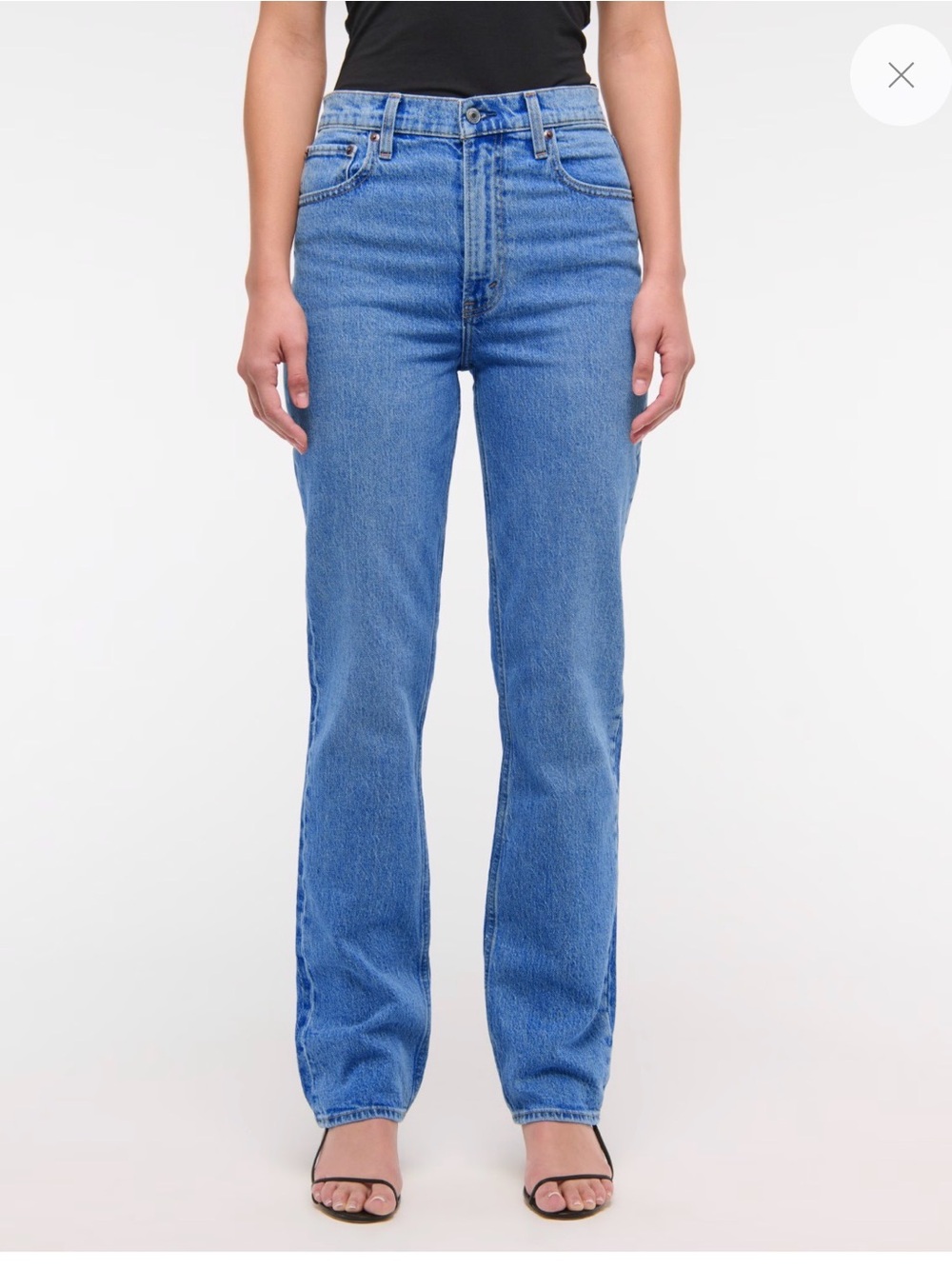 Abercrombie & Fitch 90s straight ultra high rise